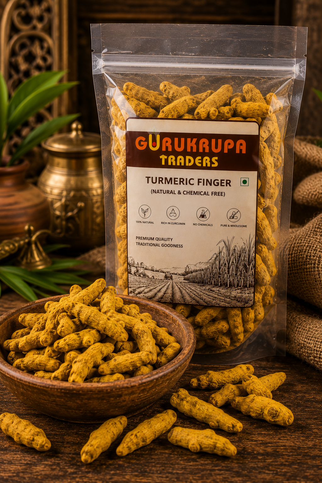Turmeric Whole Finger